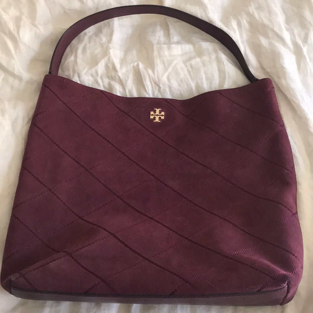 Tory Burch Frida Suede Hobo Bag